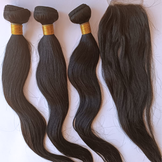 Straight Hair Bundle - 100% Human Hair