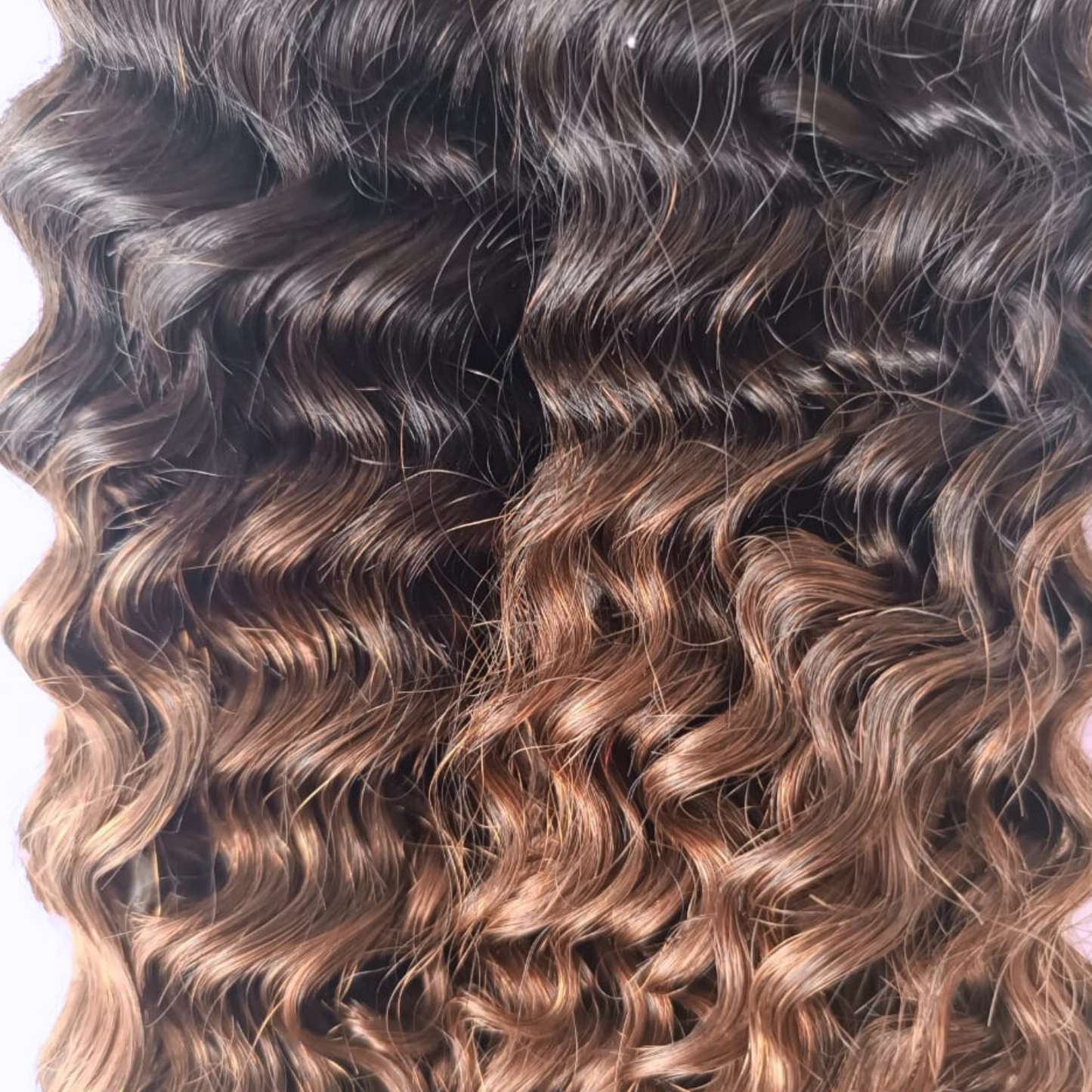 Ombre Kinky Curly Hair Bundle - 100% Human Hair